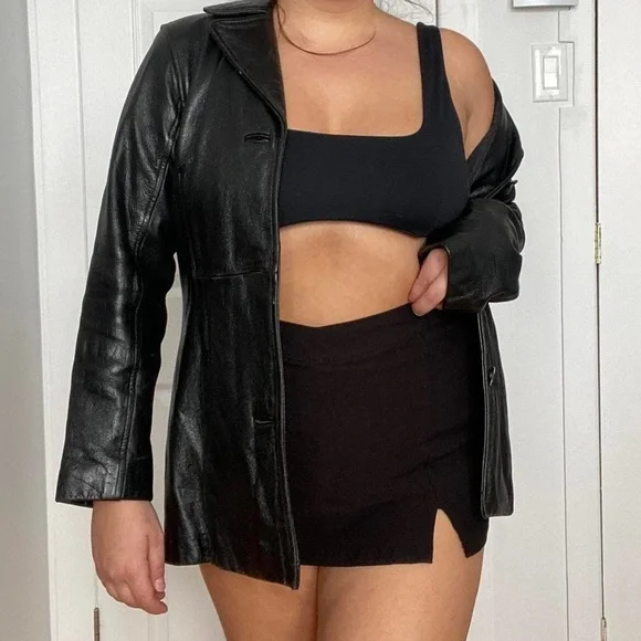 Leather jacket - Picture 1 of 4